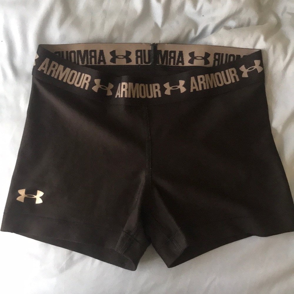 Under armour black volleyball spandex size small